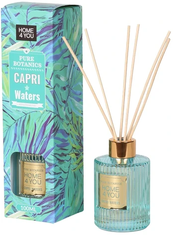 Lova Aromatinis difuzorius „PURE BOTANICS“ 100 ml, „Capri Waters“