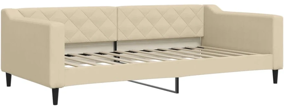 Lova Sofa, kreminės spalvos, 100x200cm, audinys