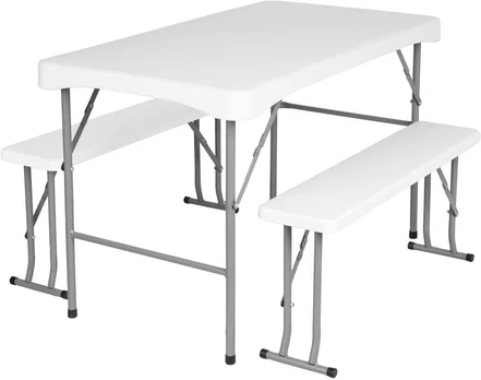 STANLEY sodo maitinimo komplektas stalas + 2 suolai