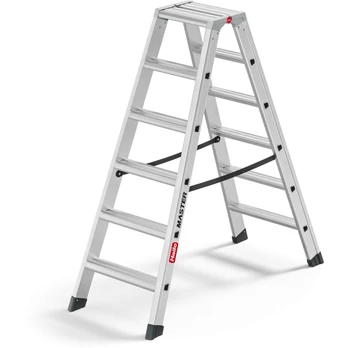 Hailo Hailo Master D100 2x6 Steps Double-Sided Stepladder