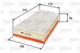 Oro filtras VALEO 585156 kaina