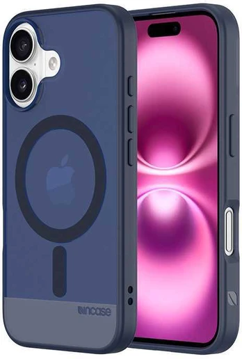 Incase Slim Case MagSafe – dėklas iPhone 16 (Deep Space Mėlyna)