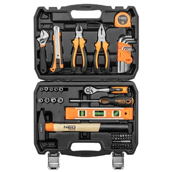 Neo Tools Įrankių rinkinys iš 60 elementų