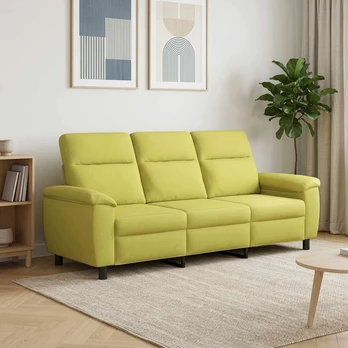Sofa Šviesiai žalia 214 x 90 x 95 cm Audinys