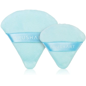 BrushArt Triangular powder puff 2 pcs