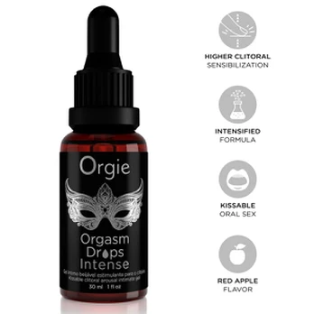 Orgie Orgasm Drops Intense klitorio stimuliatorius, 30 ml