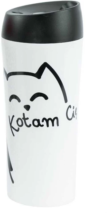 Termo puodelis Love Kotam Cię 400 ml AMBITION
