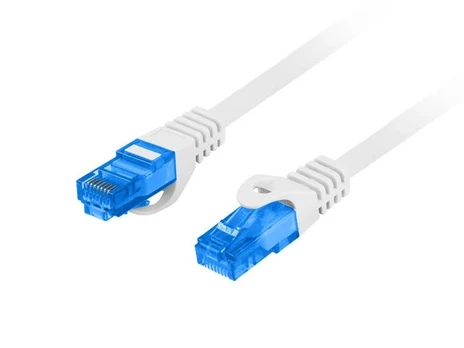 LANBERG Patchcord cat.6A FTP 0.5m grey | PCF6A-10CC-0050-S