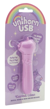 Unihorn usb Karma Lilac Mini vibratorius kaina