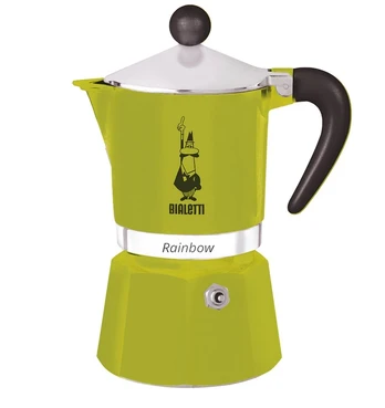 Bialetti Rainbow 0,27 L Aliuminis, Termoplastikas