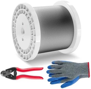 Nerūdijančio plieno trosas 1/8" 1000 pėdų