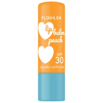 FLOSLEK_Lūpų balzamas SPF30 „Peach“ 4 g
