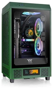 Thermaltake The Tower 200 dunkelgruen Tempered Glas kaina