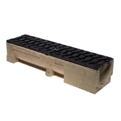 Drenažo latakas Self Stora Drain, B 125, 50 cm x 12.5 cm x 10 cm kaina