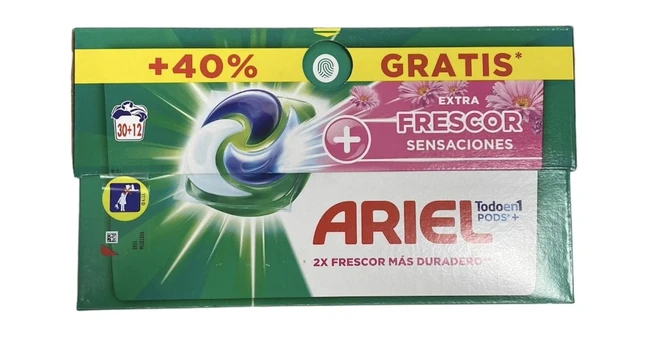 Skalbimo kapsulės ARIEL Extra Fresh Sensations, 42 vnt.