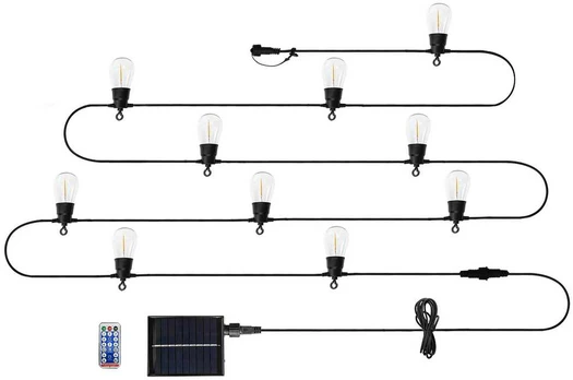 Neo Tools Girlanda solarna 6,5m