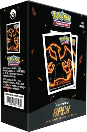 Ultra Pro Pokémon - Neon Kanto: Apex Deck Protector - Charizard