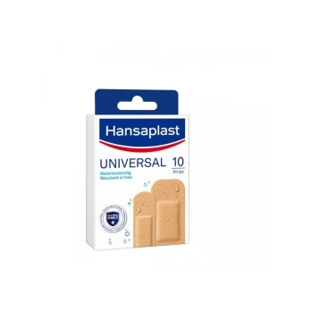 HANSAPLAST universalus pleistrų rinkinys, 10 vnt.