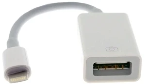 Sinox Vienas Lightning į USB A adapteris. 0,15 m. Baltas