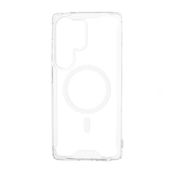 Dėklas Hurtel Clear Corner Case with MagSafe for Samsung Galaxy A16 5G - Transparent