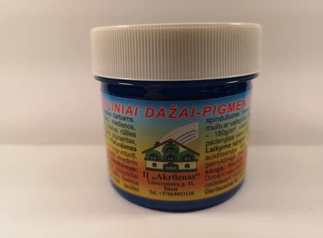 Akriliniai dažai AKRILEN, mėlynos sp., 120 ml