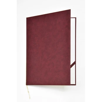 Aplankas sveikinimams ARGO ROYAL, 220 x 310 mm, bordo sp.