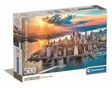 Puzzles 500 elements Compact New York kaina