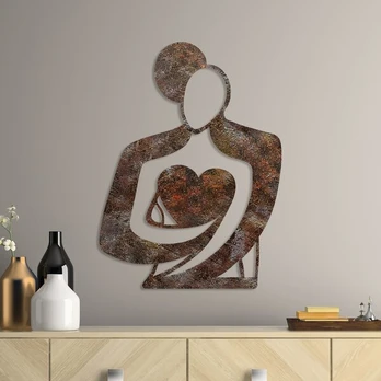 Pakabinama dekoracija Rusty Hug, 1 vnt.