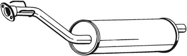 Vidurinis duslintuvas BOSAL 278-135