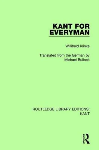 Kant for Everyman - Minkštas viršelis