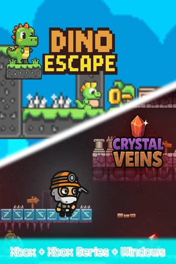 Dino Escape & Crystal Veins PC