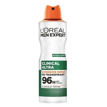 L'OREAL_Men Expert Clinical Ultra 96h purškimo antiperspirantas 150 ml