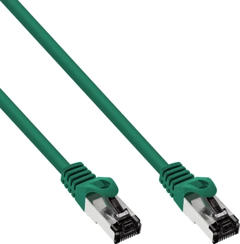 InLine® Komutacinis kabelis S/FTP PiMF Cat.8.1 halogen free 2000MHz žalias 5m
