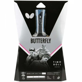 BUTTERFLY Timo Boll juoda stalo teniso raketė