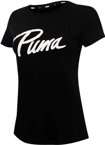 Puma Palaidinė Athletics Tee Juodas