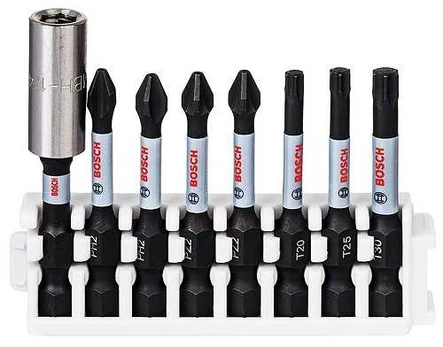 Bosch 8 dalių antgalių kompl. L=50mm, Impact Control