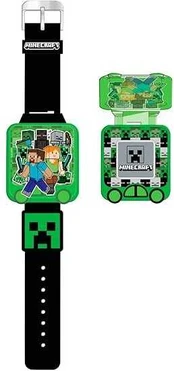 Kids Licensing Minecraft Educational digital watch with games