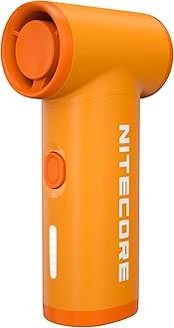Nitecore NEF NANO - mini rankinis ventiliatorius, oranžinis