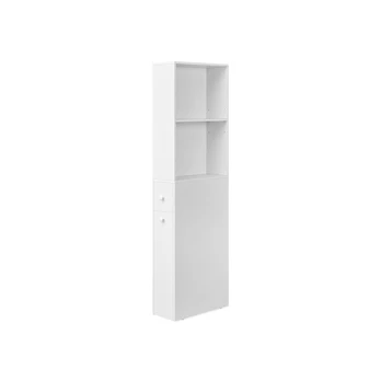 Vonios spintelė 40x18x134,4cm., baltos spalvos