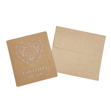 Atvirukas su voku "Especially Of You", 10*9cm