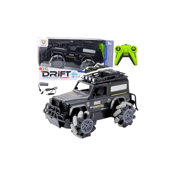 RC Off-Road Car Remote Controlled 360° Rotation 1:12 Black