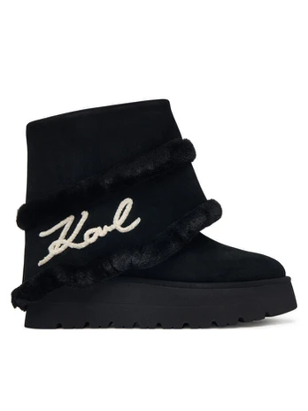 KARL LAGERFELD Sniego batai Skylar KL48652 Juoda