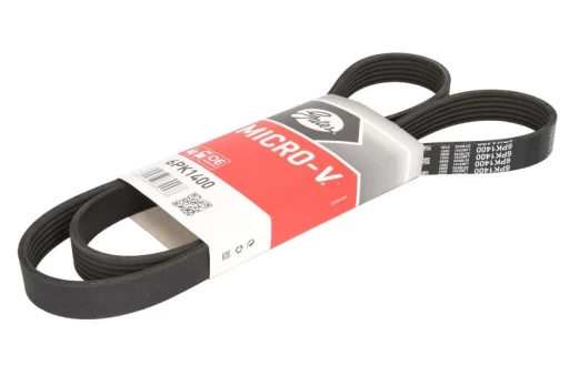 V formos rumbuoti diržai GATES 6PK1400