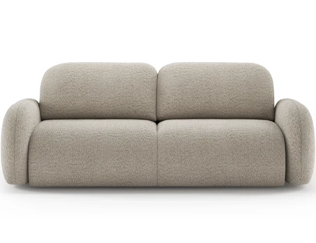 Avuela Sofa Bed with Storage, Brown Bouclé, Modern, Brown