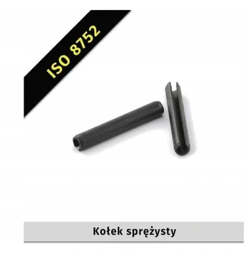 Spyruoklinis kaištis, lygus, 13x45 Iso 8752 - 1 vnt