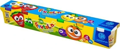 Frutolina Astra Fun plastikinė masė 6 vnt x 100 g
