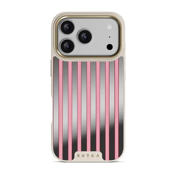Strawberry Jam - iPhone 17 Pro Case, Elite Mirror Light (MagSafe) / Gold