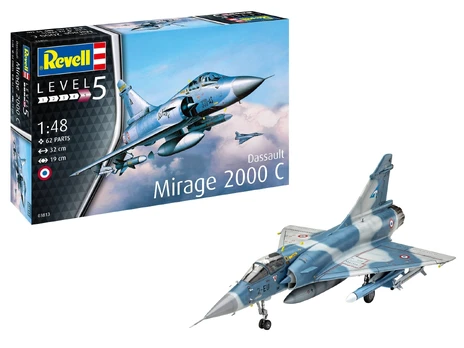 Konstruktorius Revell Dassault Mirage 2000C 03813, plastikas