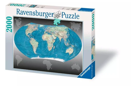 Ravensburger dėlionė „Naujieji pasaulio stebuklai“, 2000 det.