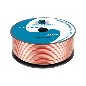 Cabletech CCA garsiakalbio kabelis 1.0 mm 10M